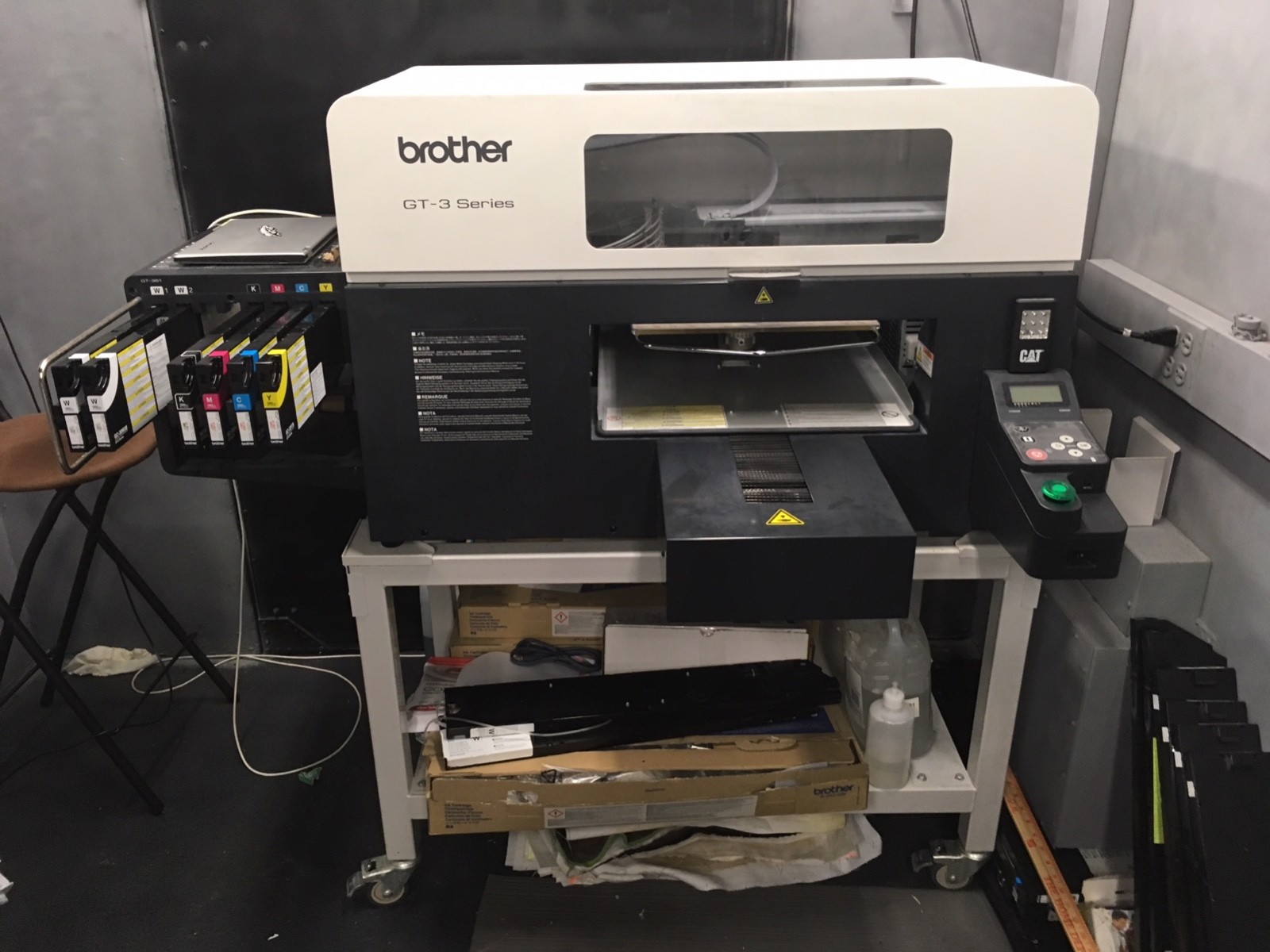 Brother GT-361 Direct to Garment Printer (CMYK + 2 White Print Heads)