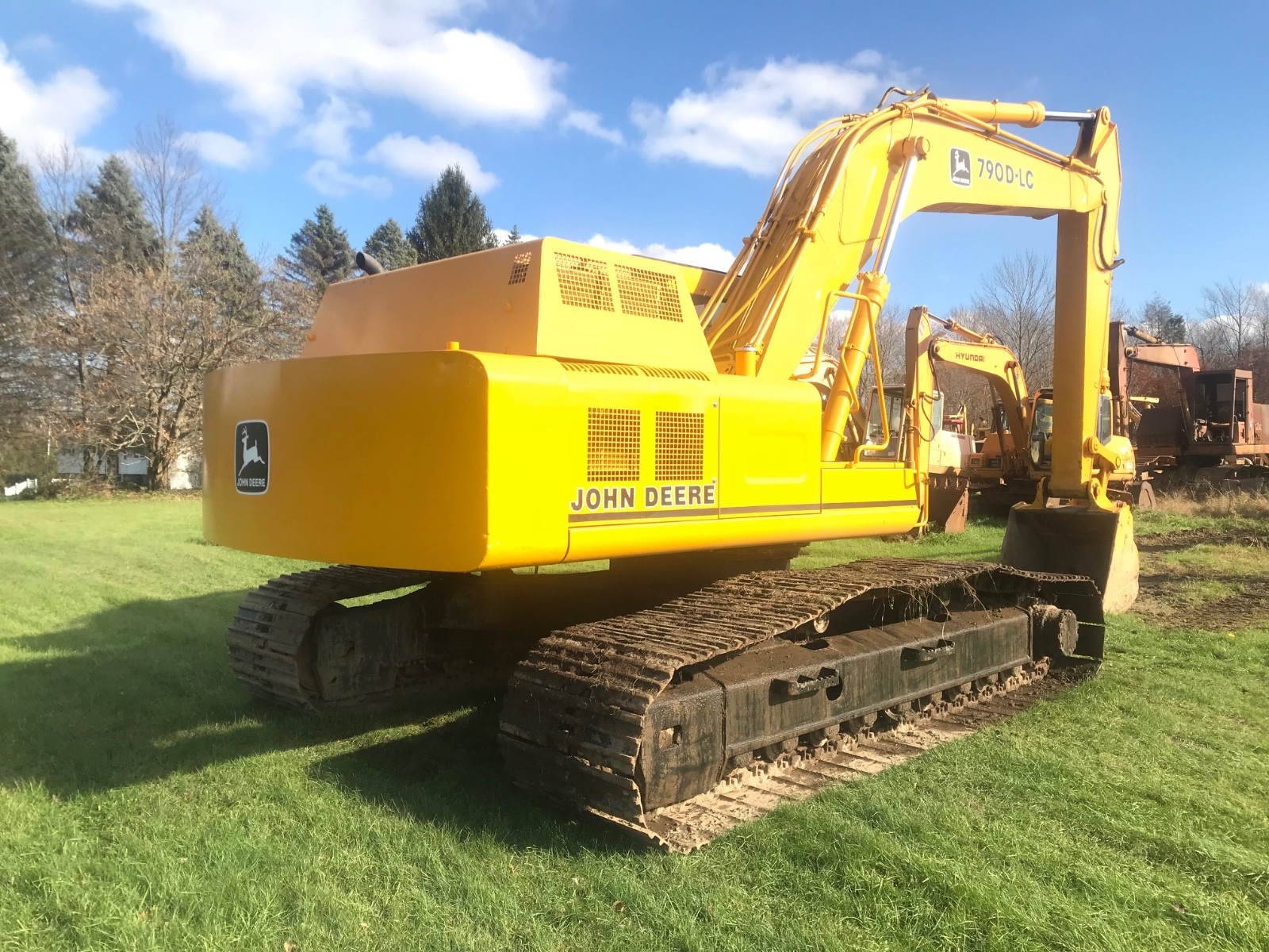 1990 John Deere 790D Hydraulic Excavator