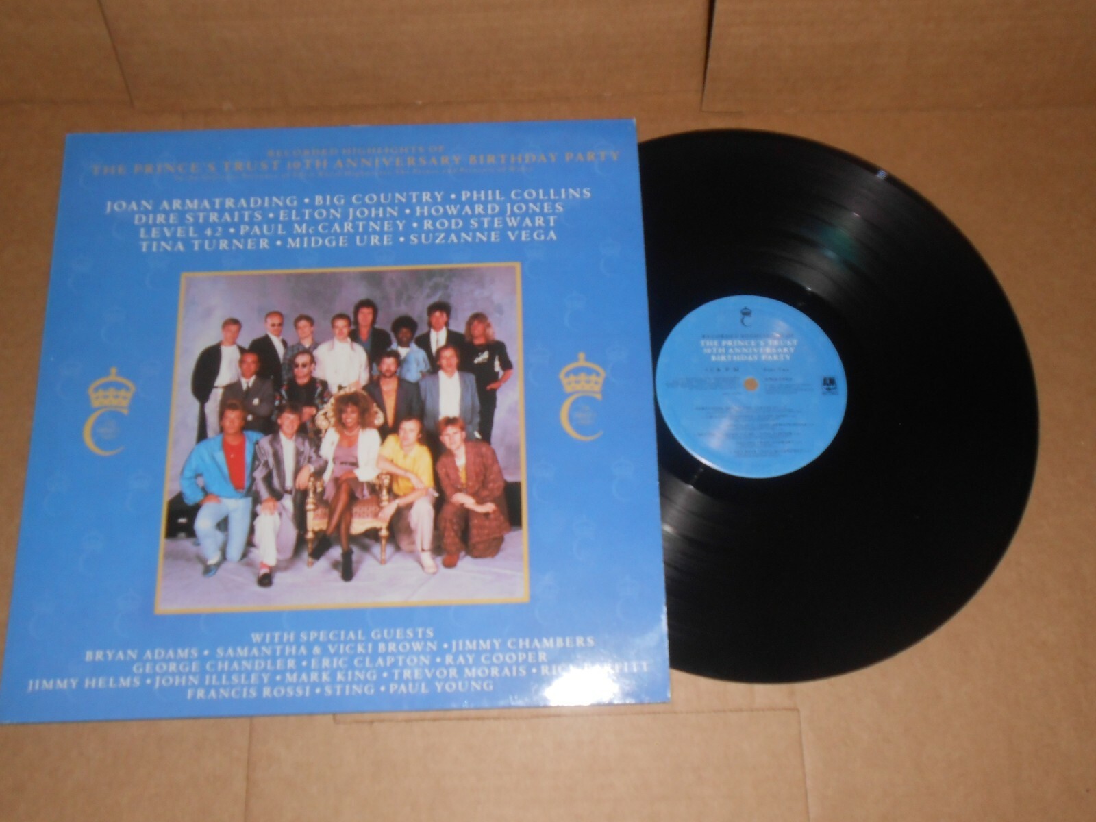 The Prince's Trust 10th Anniversary 　LP LP- The Prince's Trust 10th Anniversary Birthday Party UK | eBay
