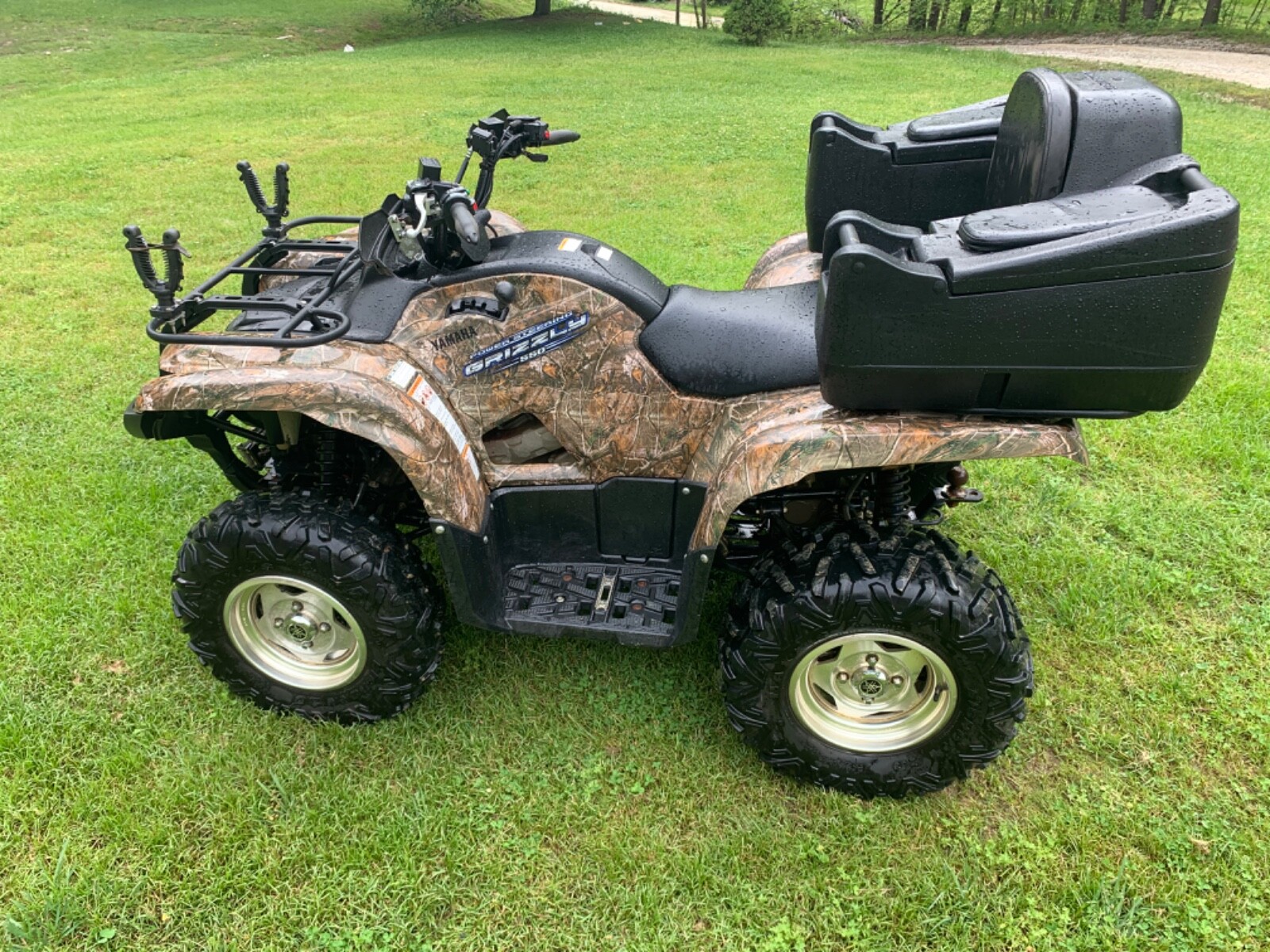 2011 Yamaha 550 Grizzlty EPS camo low miles NR