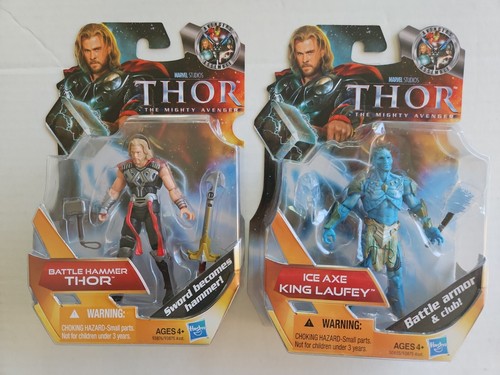 はい NEW BATTLE HAMMER THOR & ICE AXE KING LAUFEY MIGHTY AVENGER