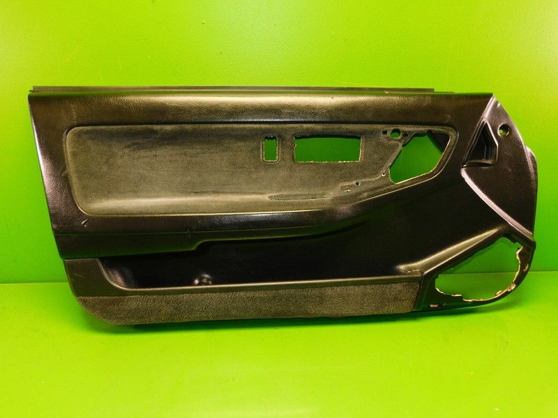 90-93 Integra OEM driver left door panel card black