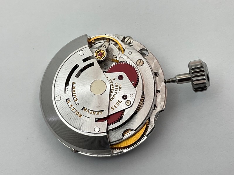 Genuine Rolex Submariner 3035 Caliber Complete Working Watch Movement