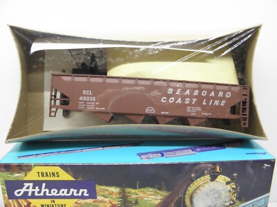 ATHEARN  4 BAY HOPPER - ''SEABOARD COAST LINE''- SCL #416235 - HO SCALE- KIT