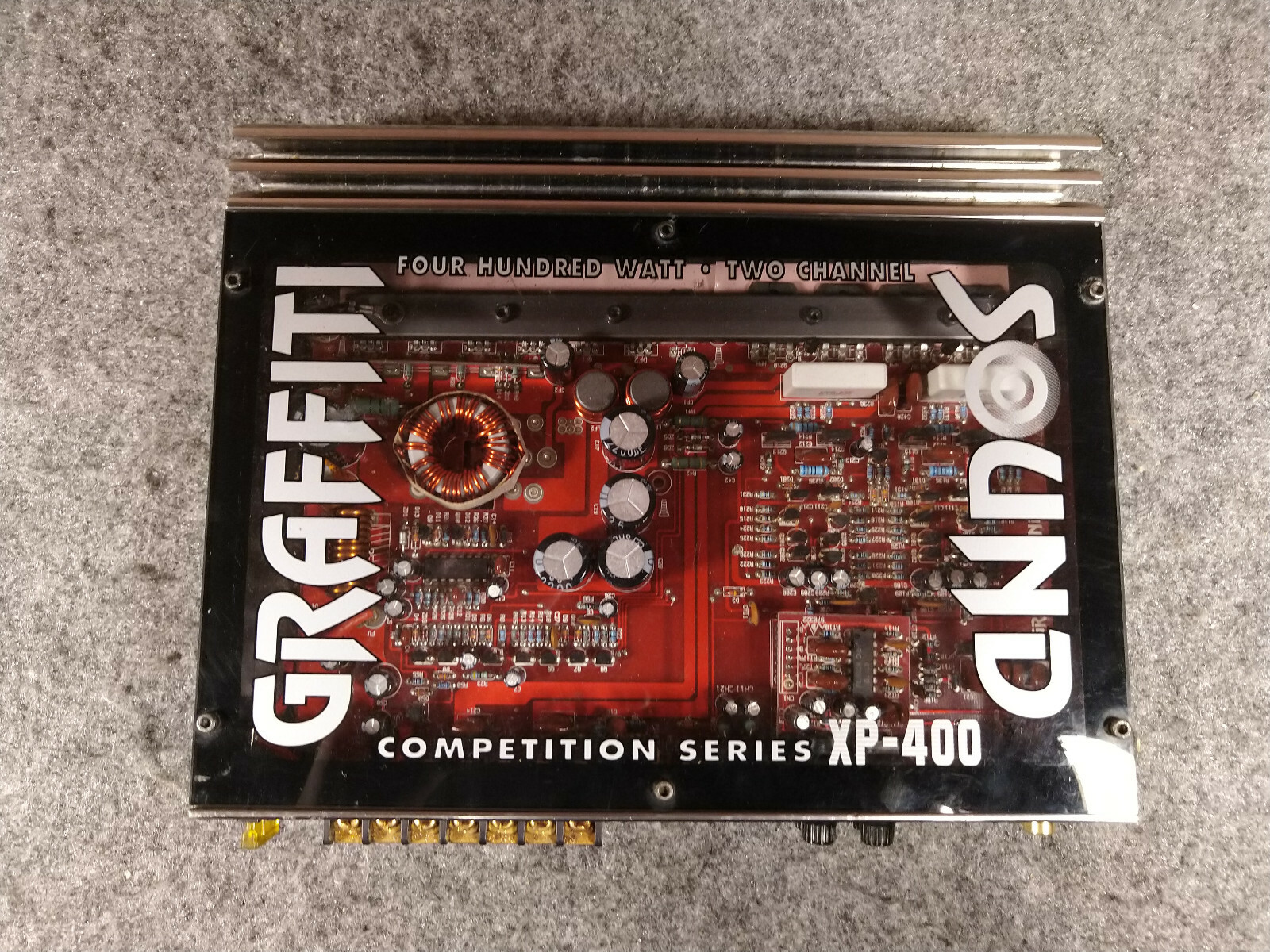 GRAFFITI SOUND XP-400 TWO CHANNEL OLD SCHOOL PRECISION MADE