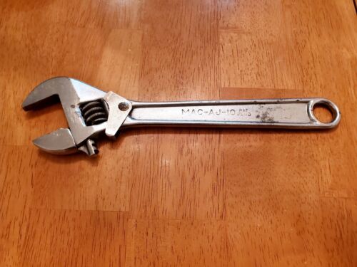 Mac Tools 10' Adjustable Wrench With Lock AJ-10