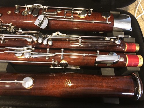 FOX 240 BASSOON, High D+E Key Manufactured 2018 Red Maple Wood