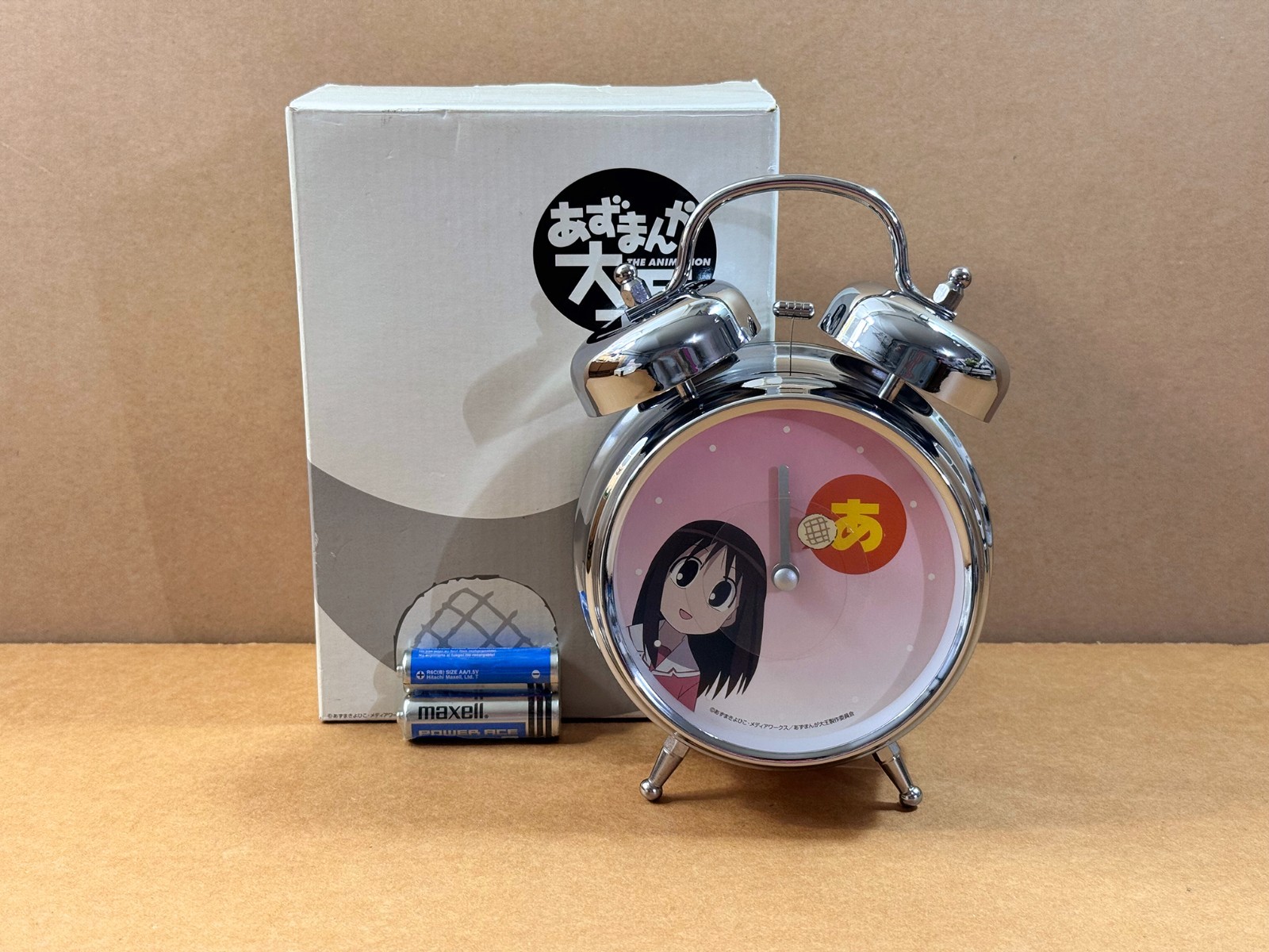 yuka Azumanga Daioh - Osaka Kasuga Ayumu Alarm Clock *TESTED