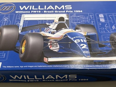 フジミ 1/20 ウィリアムズ FW16 - 1994 プラモデルキット Fujimi 1/20 Williams Renault FW16 1994 Plastci Model Kit | eBay