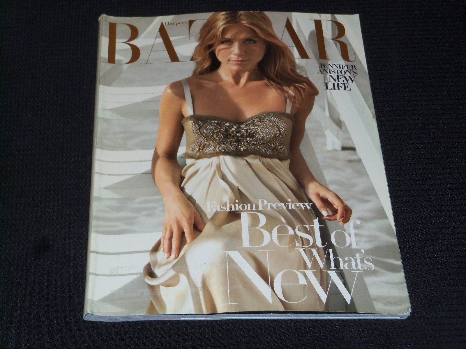 2006 JUNE HARPER'S BAZAAR MAGAZINE - JENNIFER ANISTON FRONT 2006 JUNE HARPER'S BAZAAR MAGAZINE - JENNIFER ANISTON FRONT