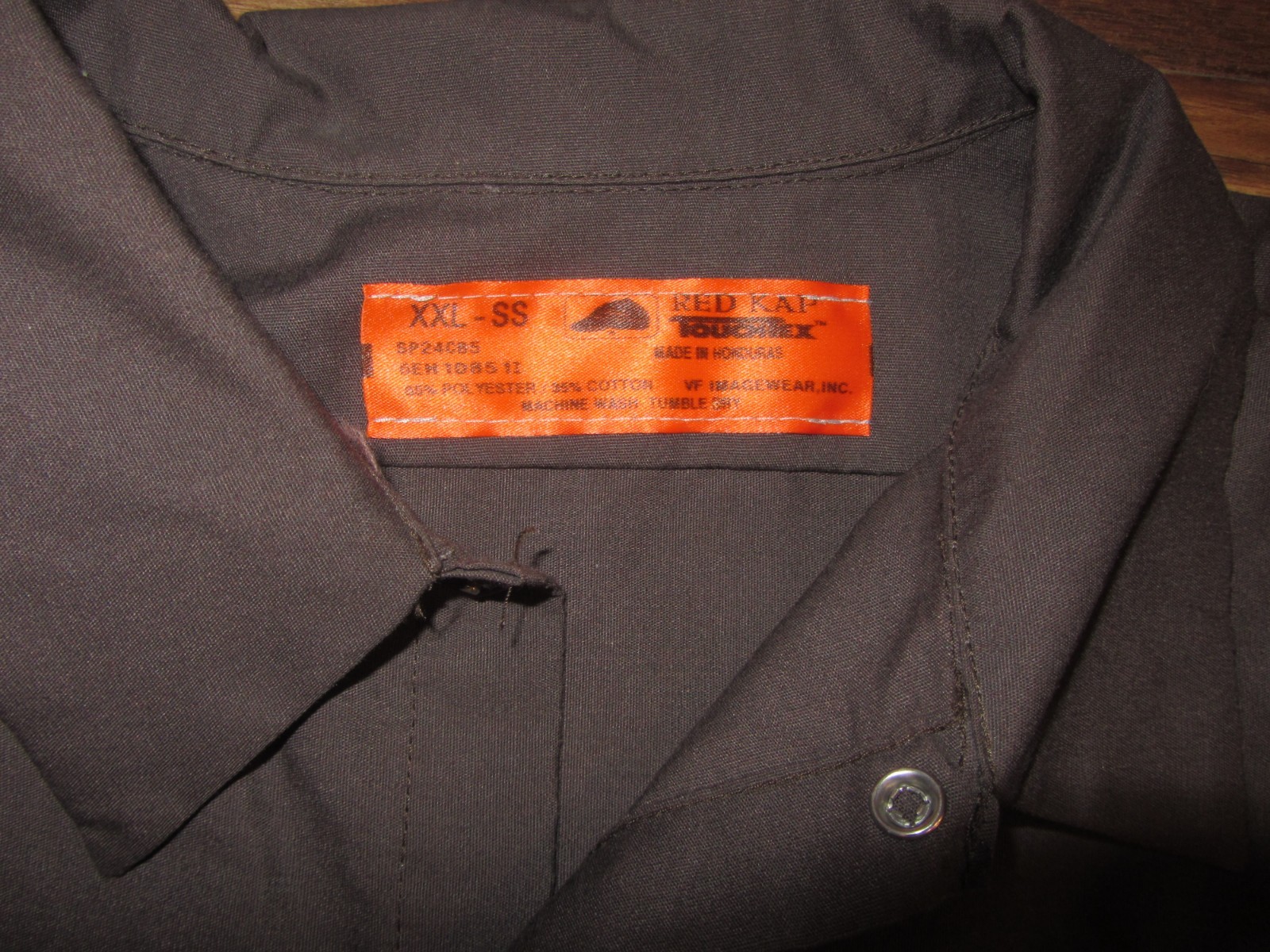 Odell 5 Barrel Pale Ale Mens Short-Sleeve Button-Down Shirt, Brown, Size 2XL EUC