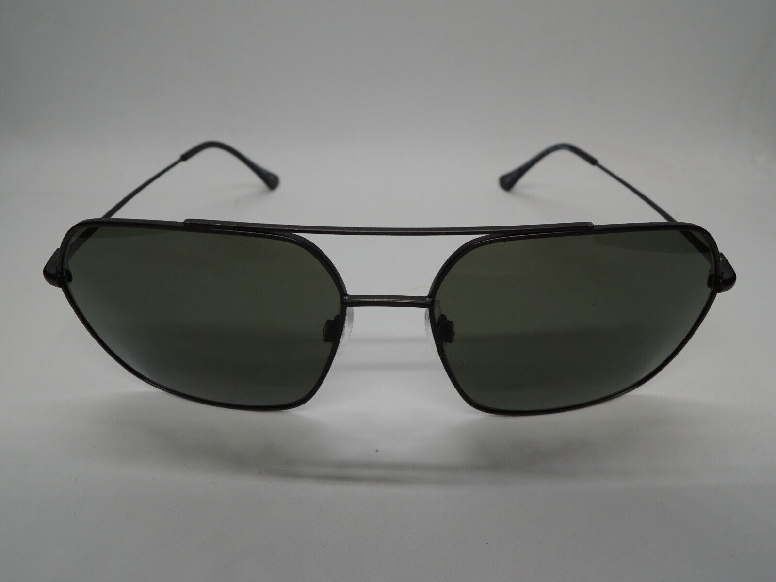 Pre-owned Kirkland Signature M48 Men's Metal Polarized Sunglasses Durable Anti-reflective In Gray