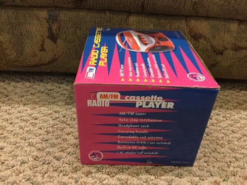 AM/FM Radio Cassette Player Elecro Brand