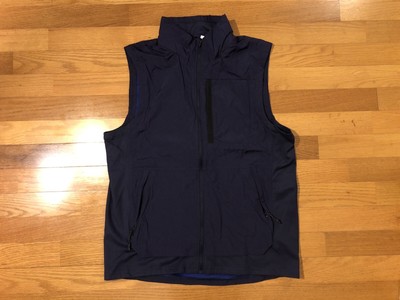 New M Nike Flex Tech Pack Gilet Hooded Training Vest Navy Men Run CD5720-498