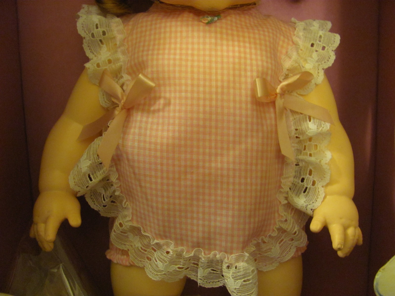 Vintage Norsman Lovely Sofskin Drinks Wet Washable Doll Made In USA - NRFB