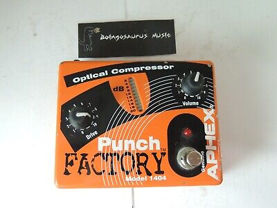 Aphex Model 1404 Punch Factory Optical Compressor Effects Pedal の ...