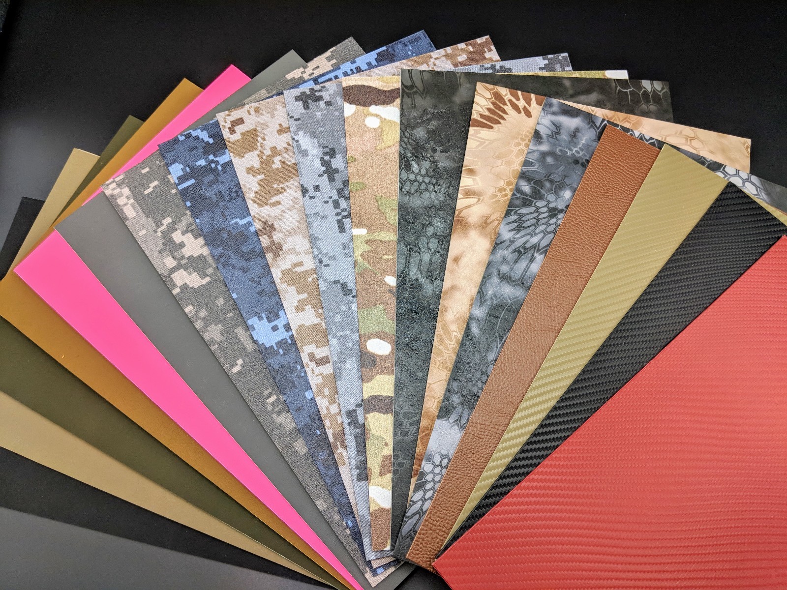 2 sheets of 8" x 12" .080" thickness Kydex and Holstex holster material