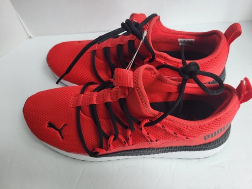 Puma Mens Pacer Web 386818-02 Red Casual Shoes Sneakers Size