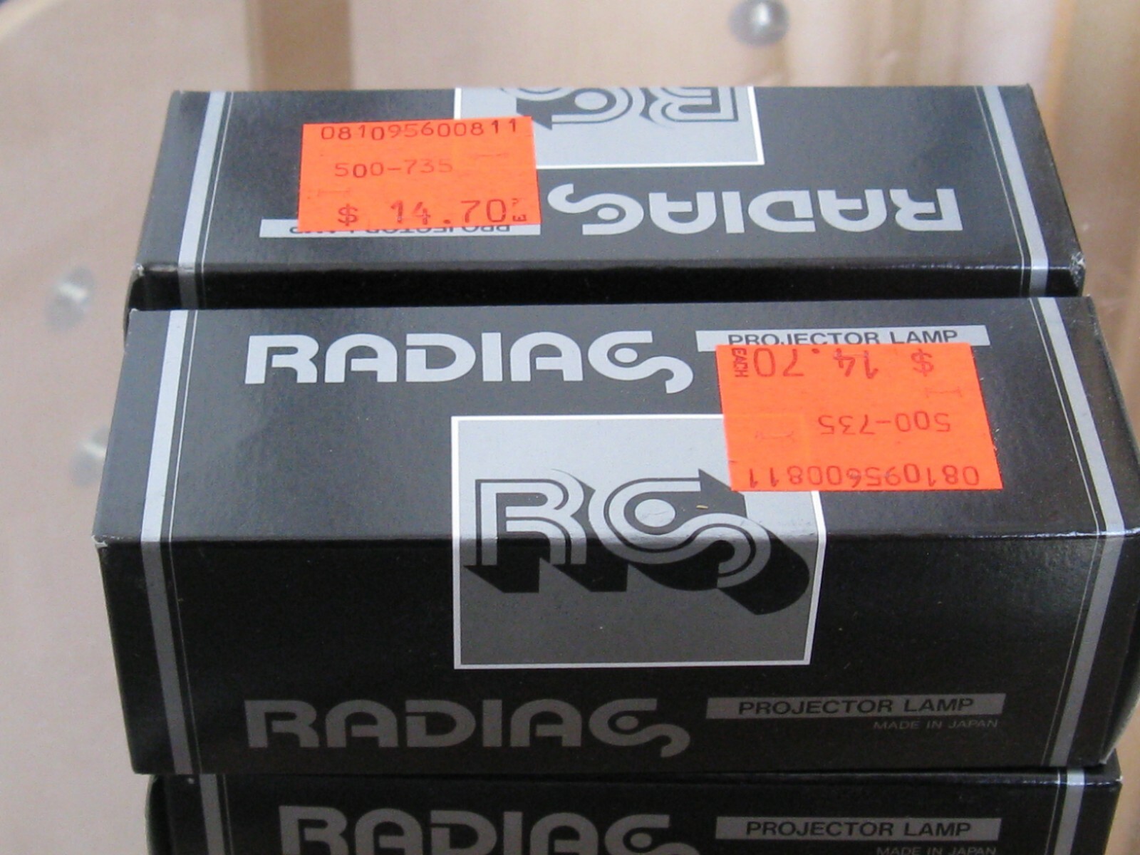 4- RADIAS EHG Projector Projection Lamps Bulbs  750W 120V