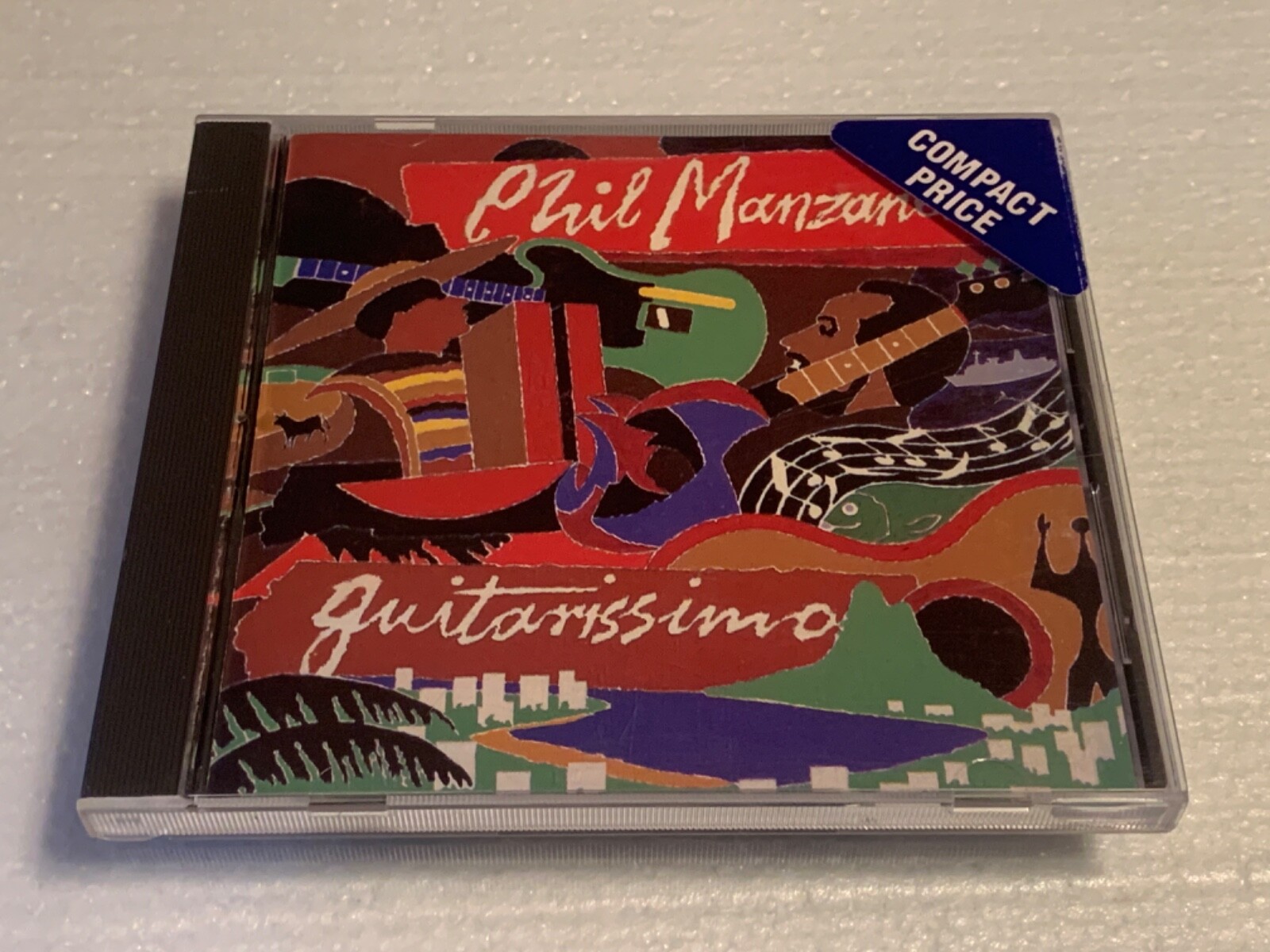 PHIL MANZANERA,新品未開封,紙ジャケ,ROXY MUSIC,CD PHIL MANZANERA Guitarissimo EGCD 69 Roxy Music CD BRIAN ENO