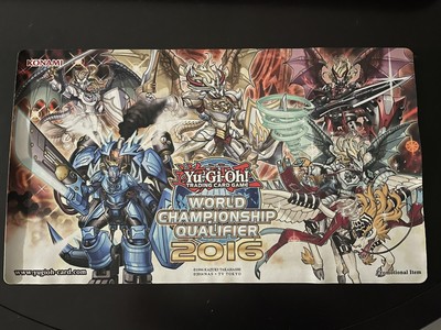 遊戯王 WCQ 2016 竜剣士 プレイマット 竜剣士プレイマットの通販 by ハリネズミ｜ラクマ