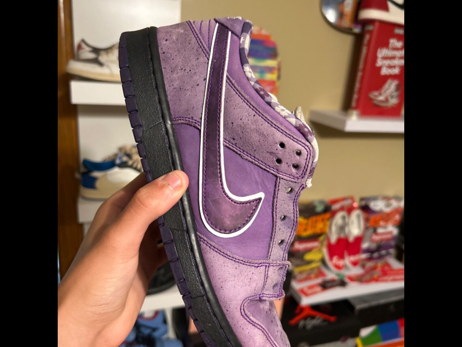 Size 11 - Nike SB Dunk Low x Concepts Purple Lobster NO BOX Size 11 - Nike SB Dunk Low x Concepts Purple Lobster NO BOX
