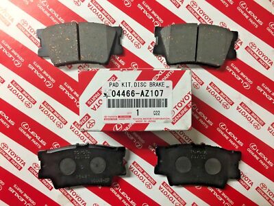 TOYOTA AVALON/HV, CAMRY, RAV4/EV REAR CERAMIC BRAKE PADS GENUINE OEM 04466-AZ207
