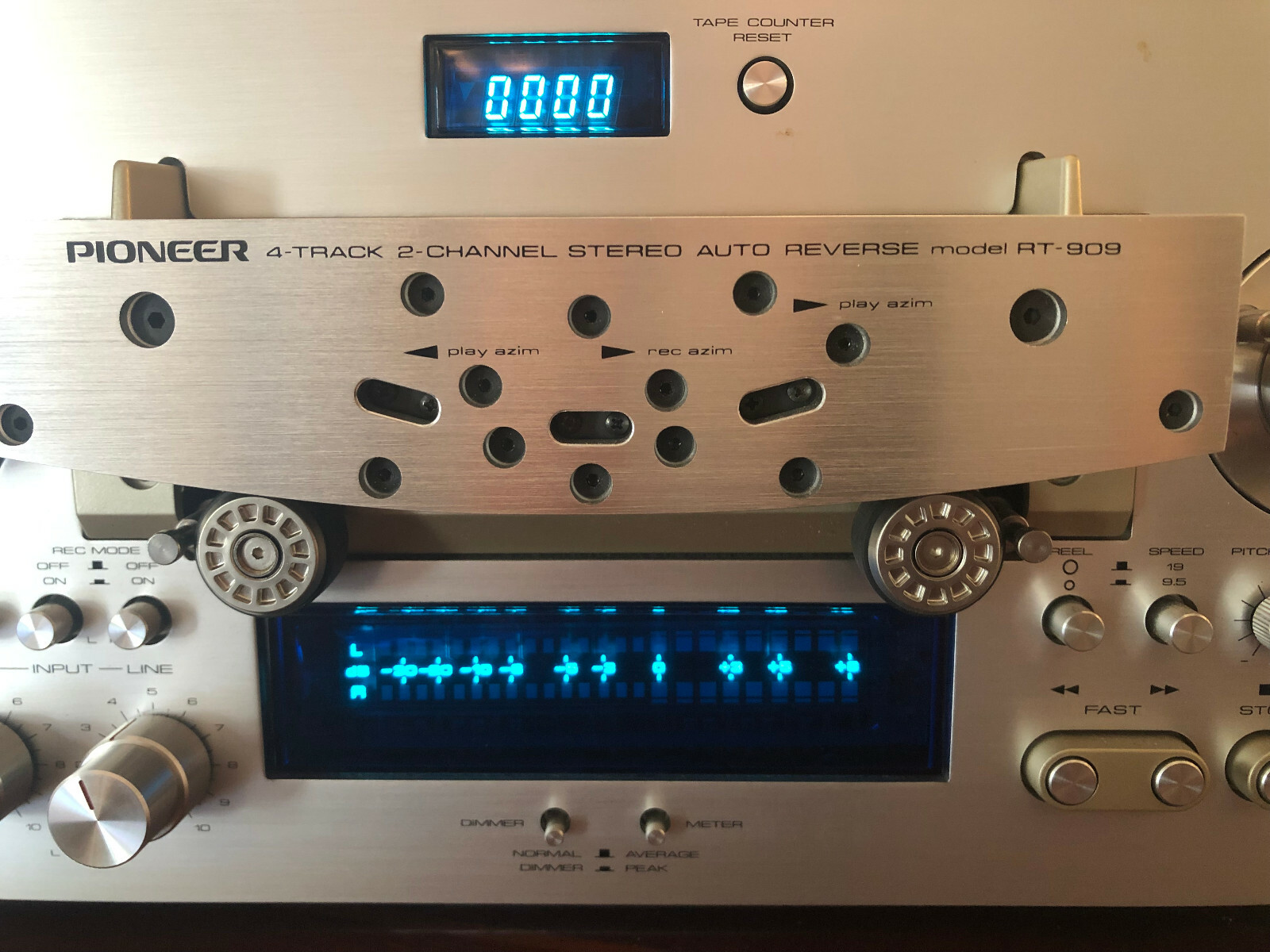 Pioneer RT-909 (3-motor) Reel To Reel Tape Recorder (1979-84)