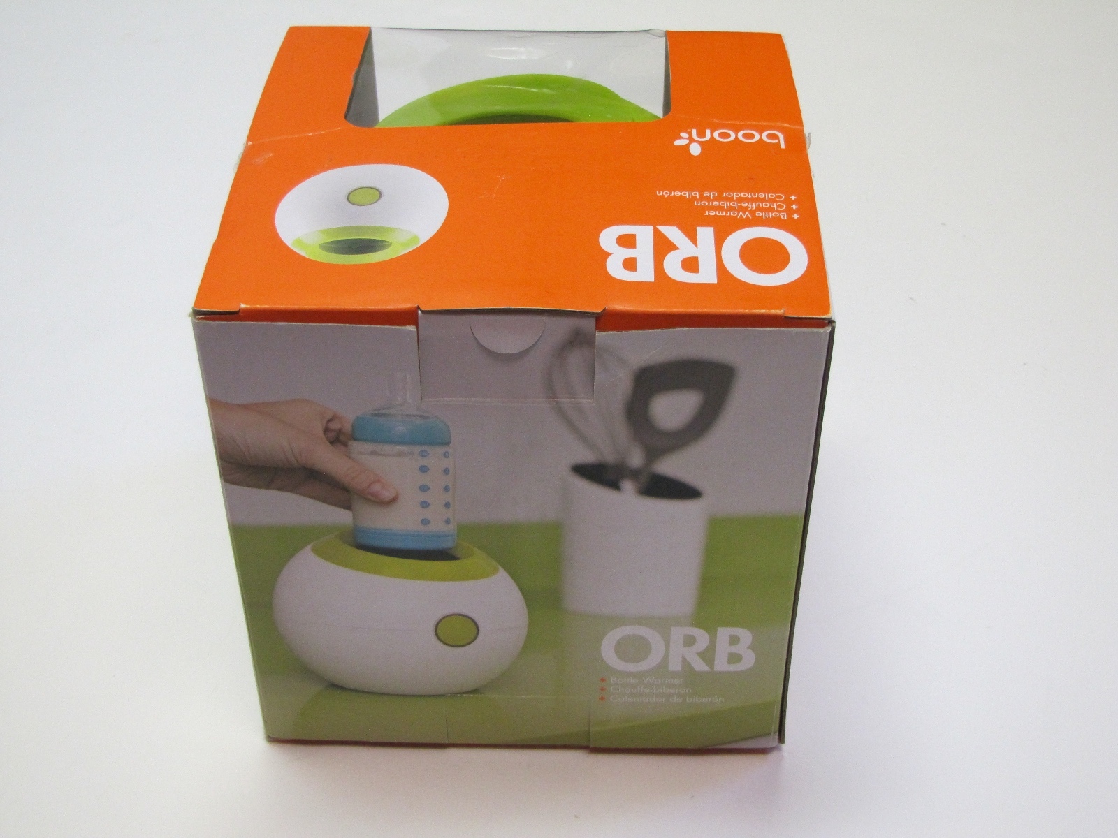 Boon Orb Bottle / Food Warmer - Simple Green - Quick - Tested And Works