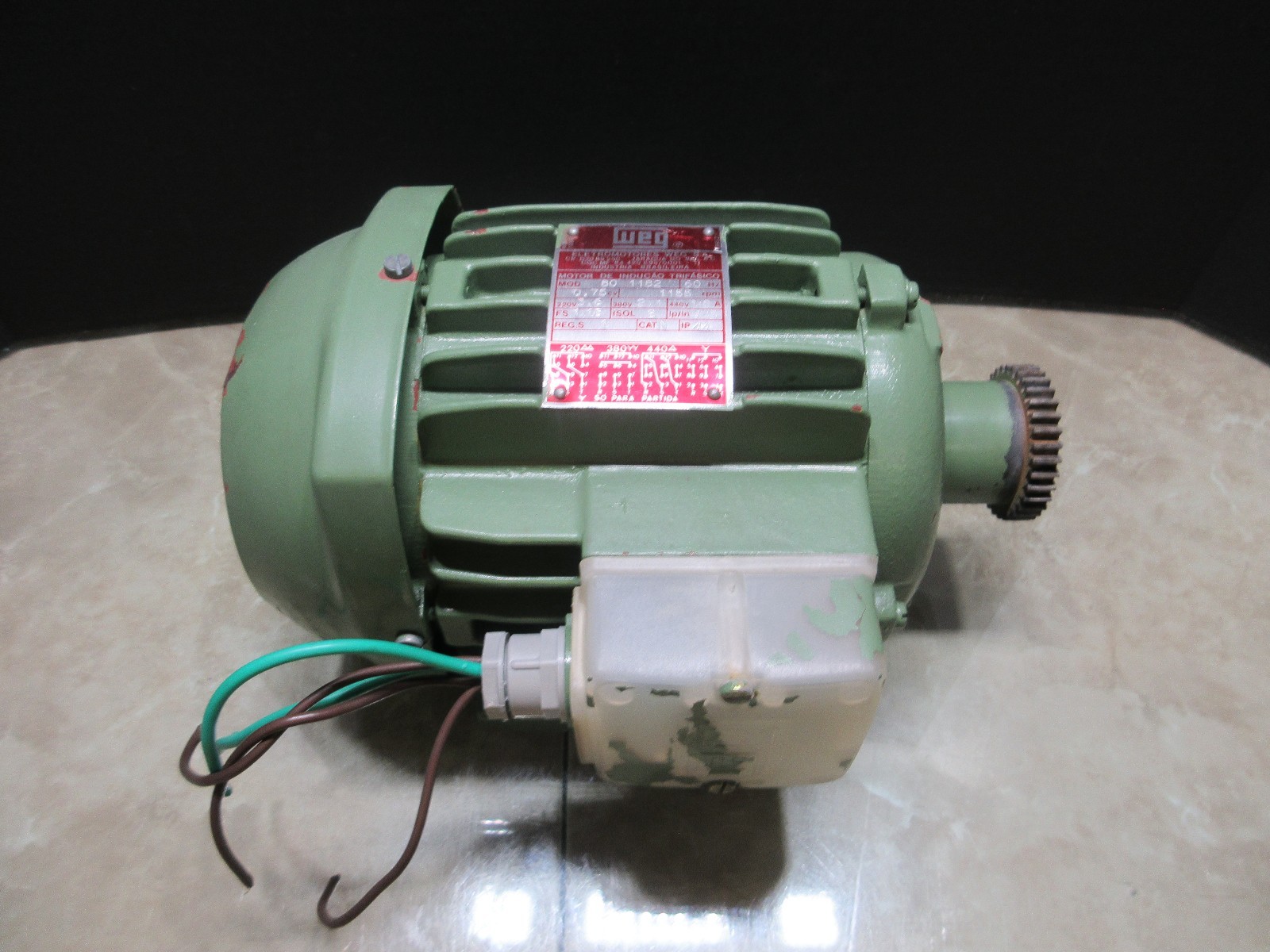 WEG AC MOTOR UNIT 80 1182 60HZ CP-D20 89 250 CNC 801182