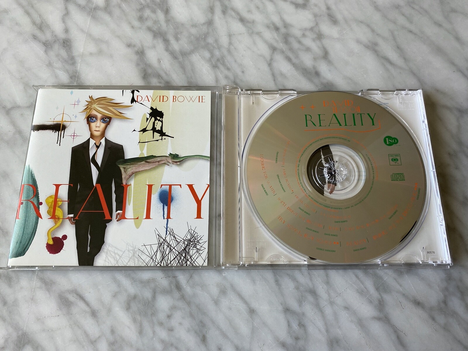 (CD)Reality／David Bowie David Bowie – Reality – Vinyl (Clear, Tri-Fold Sleeve, LP