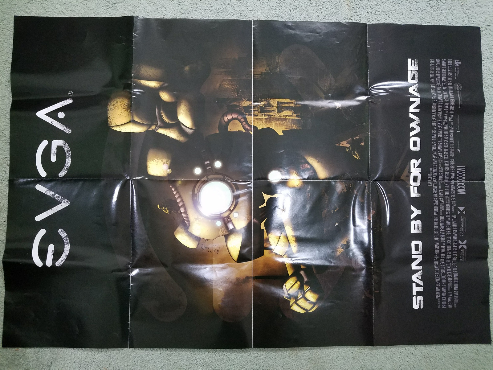 EVGA Gaming- RARE Official STAND BY FOR OWNAGE POSTER