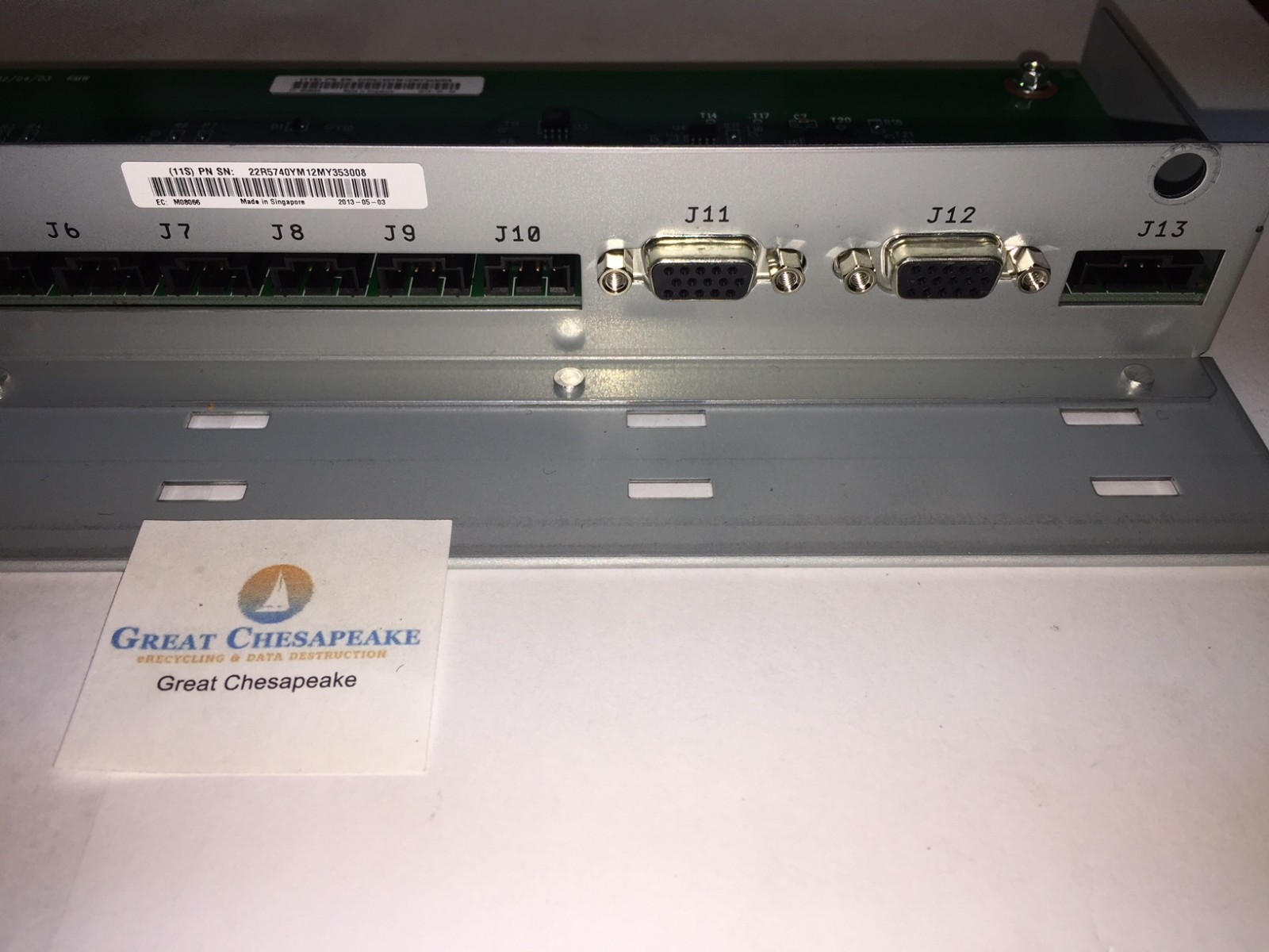 IBM 22R5740 Rack Identity Card w/Mounting Bracket DS8000 TESTED!