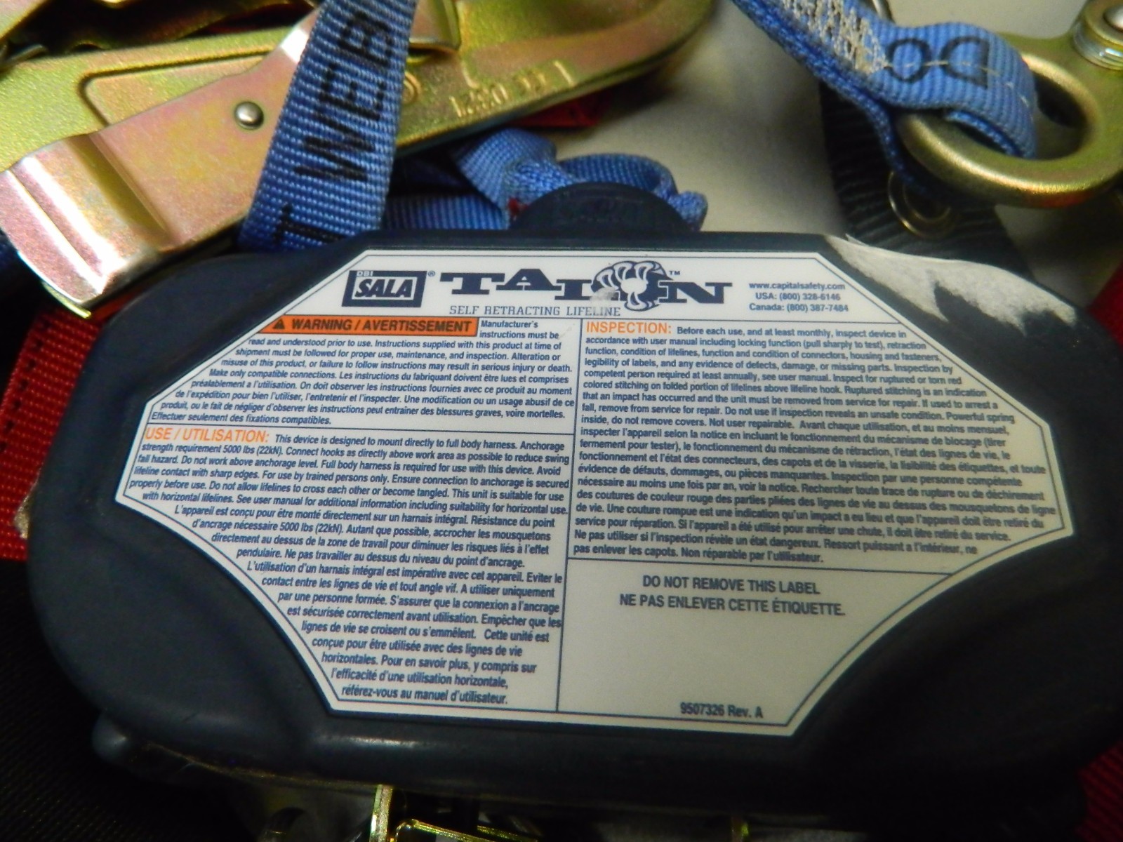 Protecta Pro Harness with Talon Lifeline