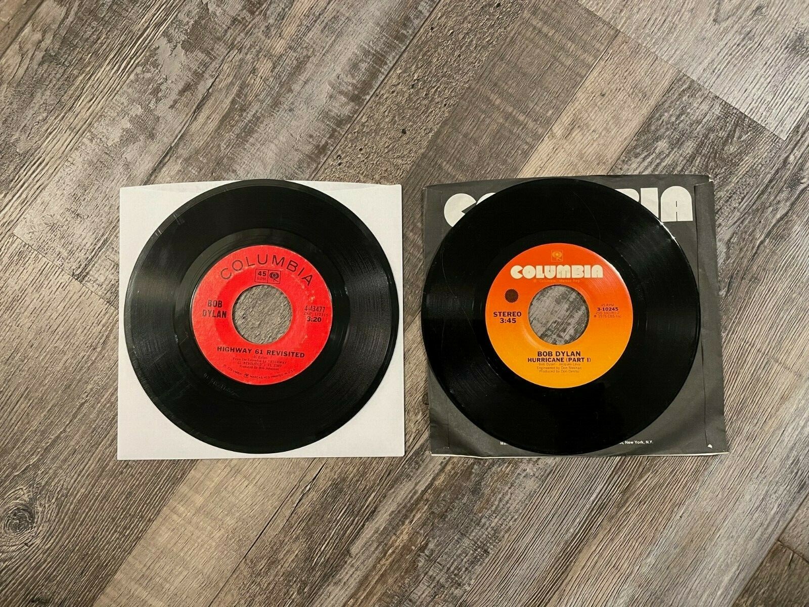 BOB DYLAN 2枚組レコード Vintage Original Vinyl 45 Record 2 Album Set BOB DYLAN | eBay