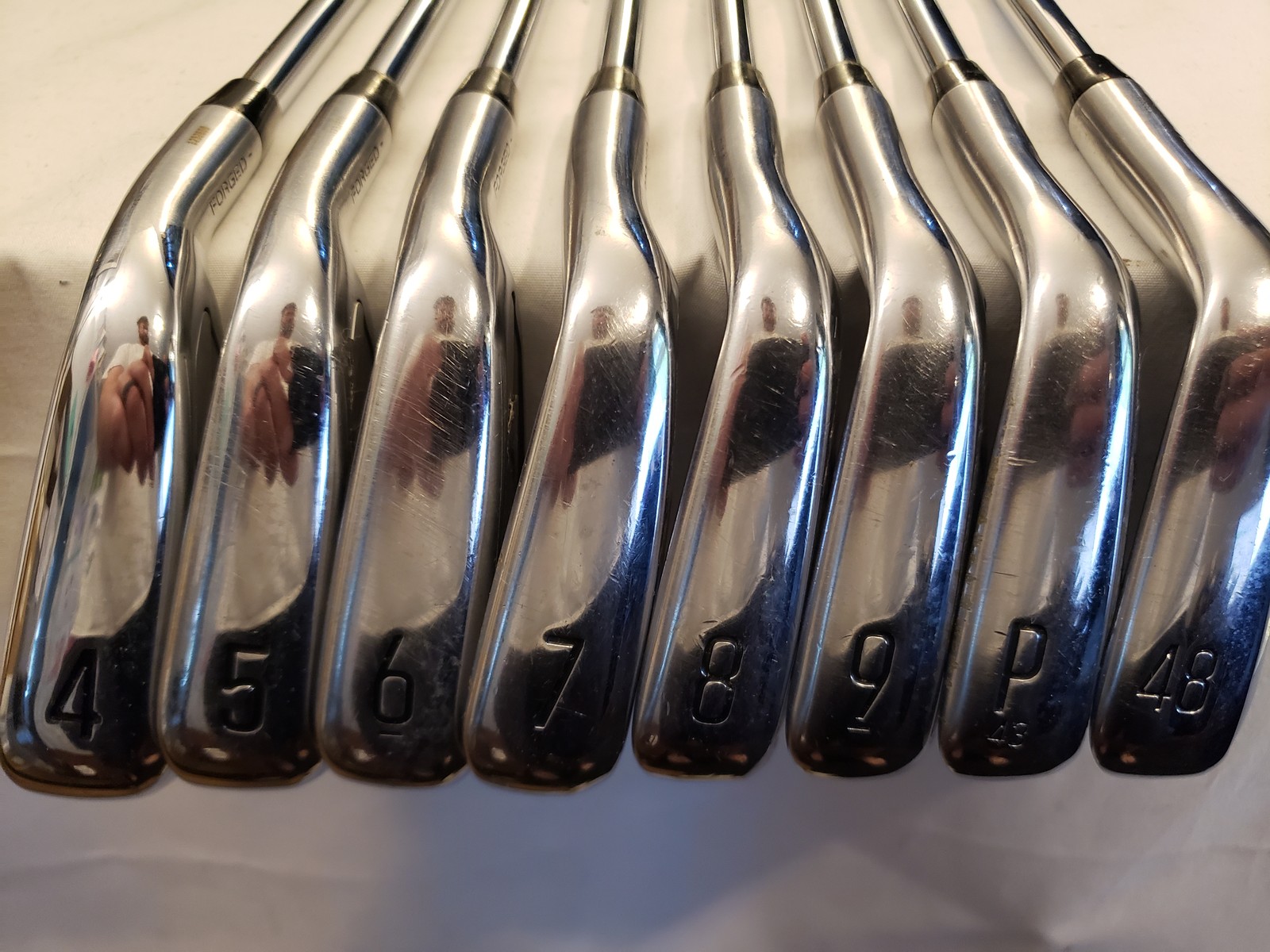 Used Titleist T200 2021 Iron Set (4-PW, GW) 8 Irons - KBS Tour 90 Reg - RH