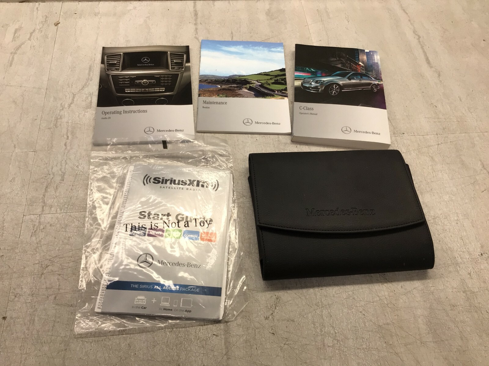 2014 C250 Mercedes Benz OEM Owners Manual Book Set 4977403