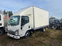 IN STOCK Isuzu Truck N35 125T LWB LUTON BOX VAN BODY WITH TAIL LIFT 