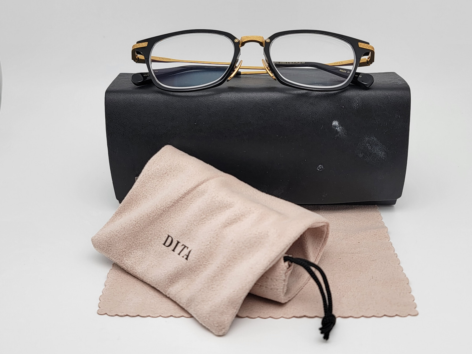 小物 DITA UNION DRX-2068-B-BLK-SLV-52 Dita Sunglasses Union DRX-2068-B-T-BLK-SLV Black Square