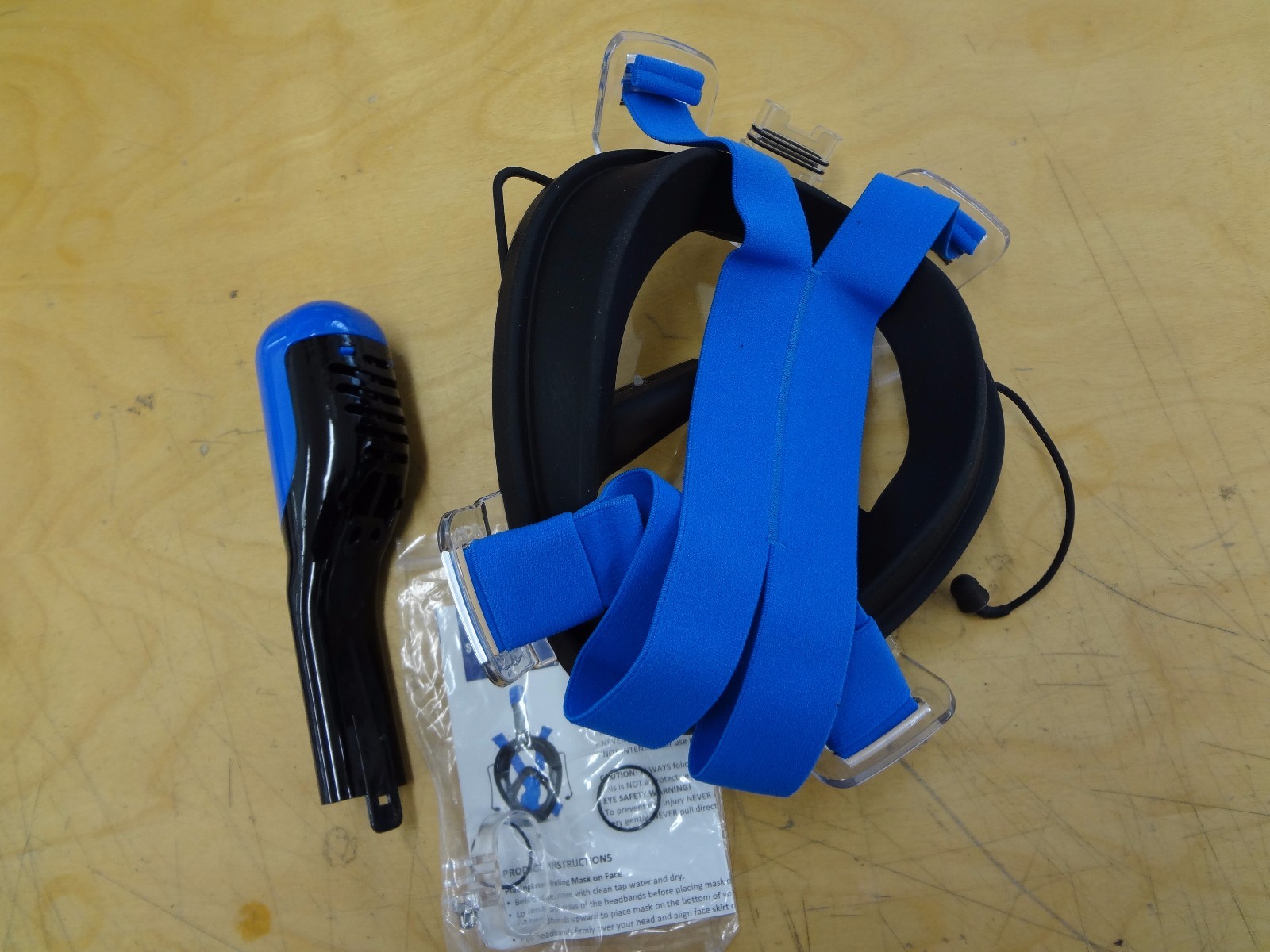 Indigo Full Face Snorkeling Mask (T22)