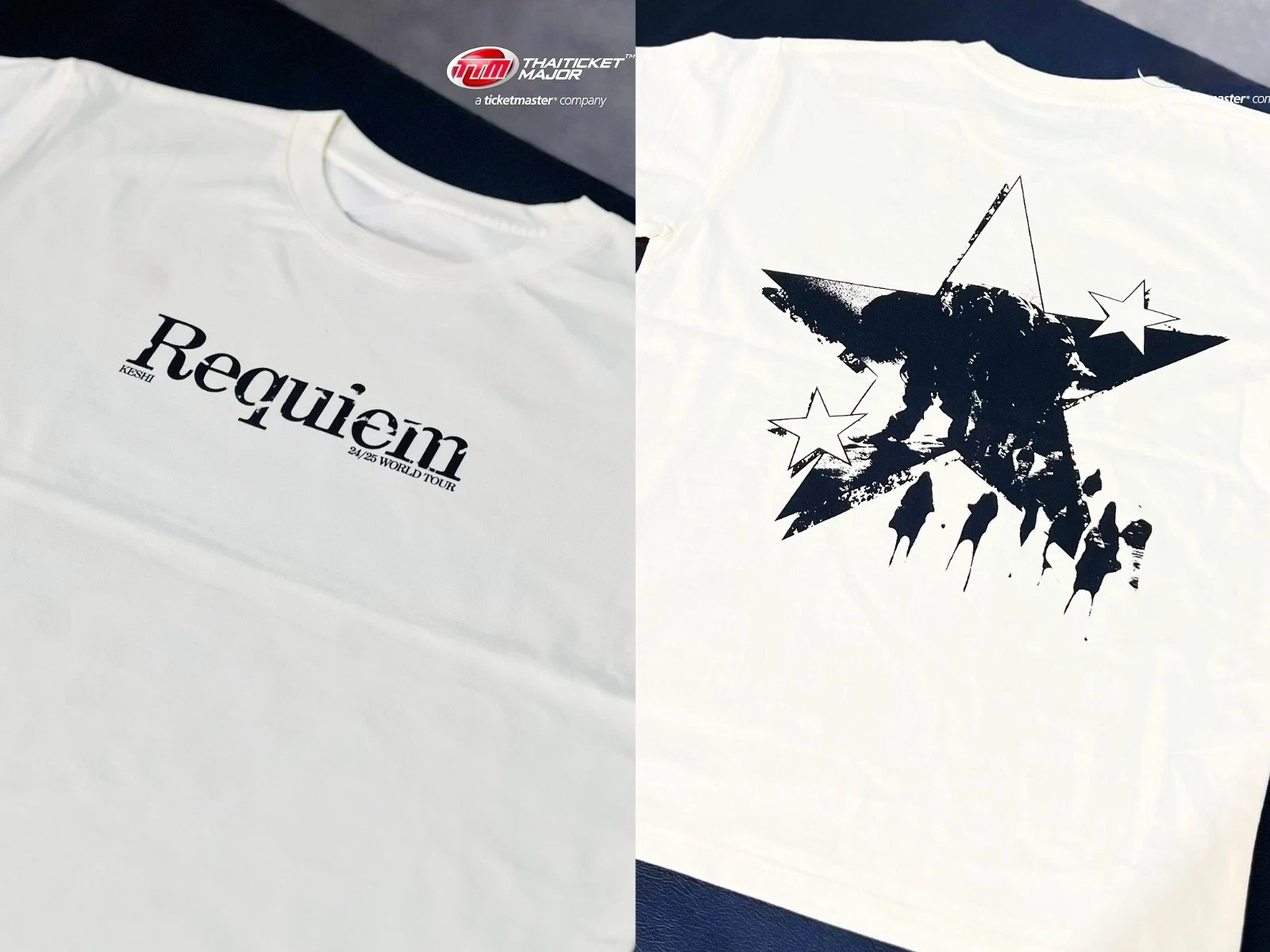 keshi REQUIEM Tシャツ Keshi-Requiem-World-Tour-2024-