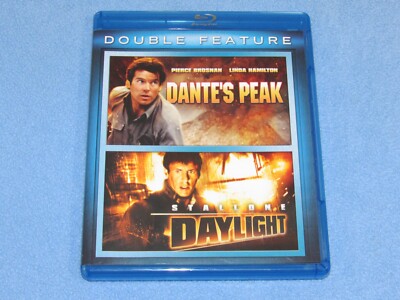 DANTE'S PEAK/ DAYLIGHT (Blu-Ray, 2013, 2-Disc Set) ~Sylvester Stallone~ DISASTER