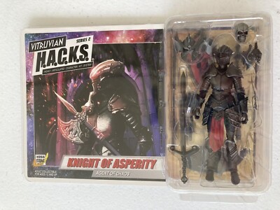 Boss Fight Studios VITRUVIAN HACKS  FEMALE KNIGHT ASPERITY 2 AGENT CHAOS  NEW
