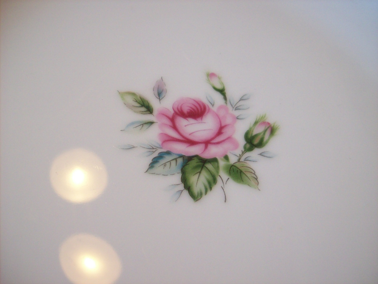 Style House Miniver Dinner Plate Pink Rose Dish Fine China @ cLOSeT