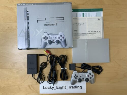 Sony PS2 Slim Console | Satin Silver | SCPH 70000 | HDMI Sony PS2 Slim Console | Satin Silver | SCPH 70000 | HDMI