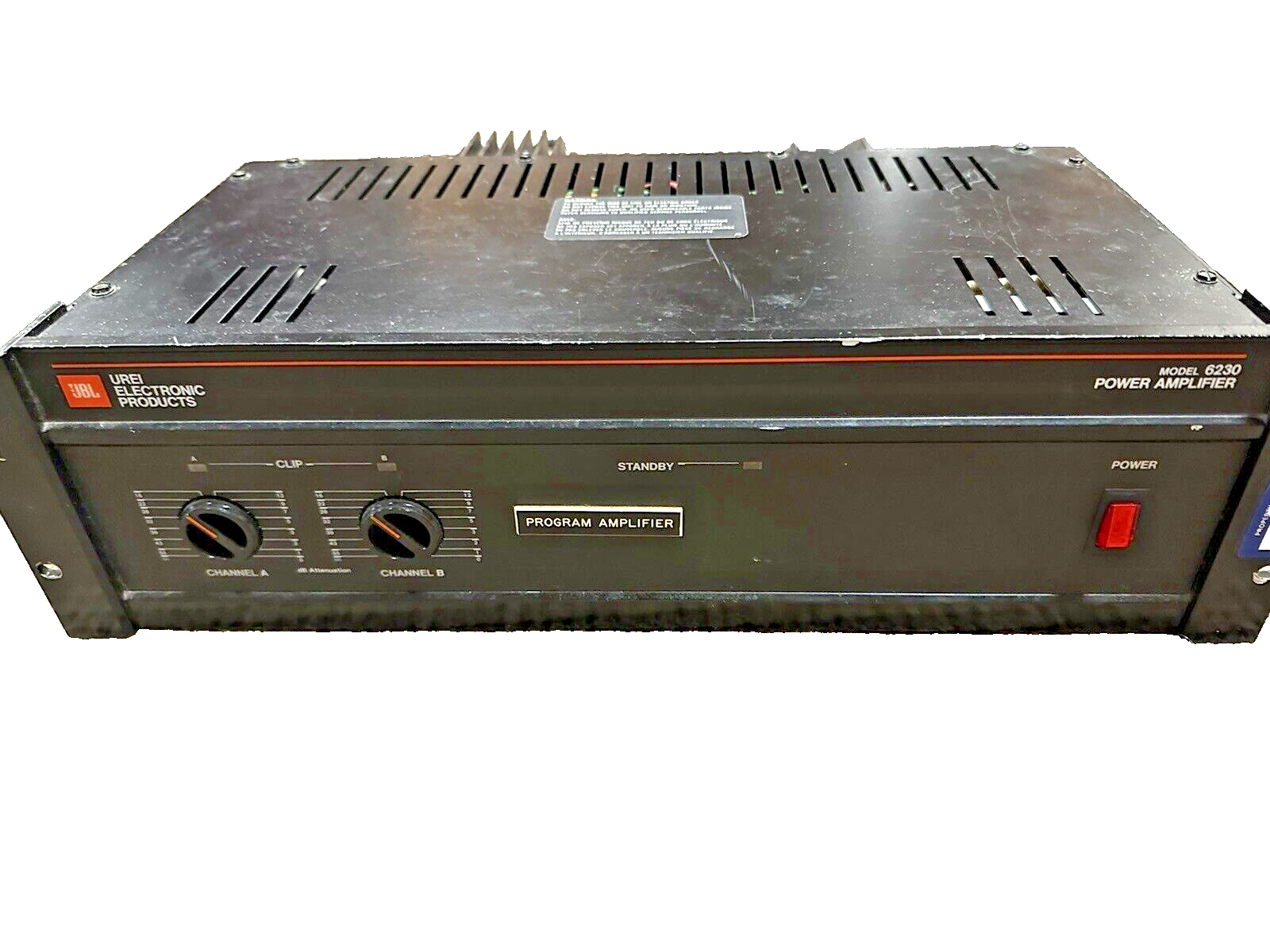 UREI 6230 JBL パワーアンプ 8Ω、75W＋75W JBL Urei 6230 Dual Channel PowerAmp | eBay