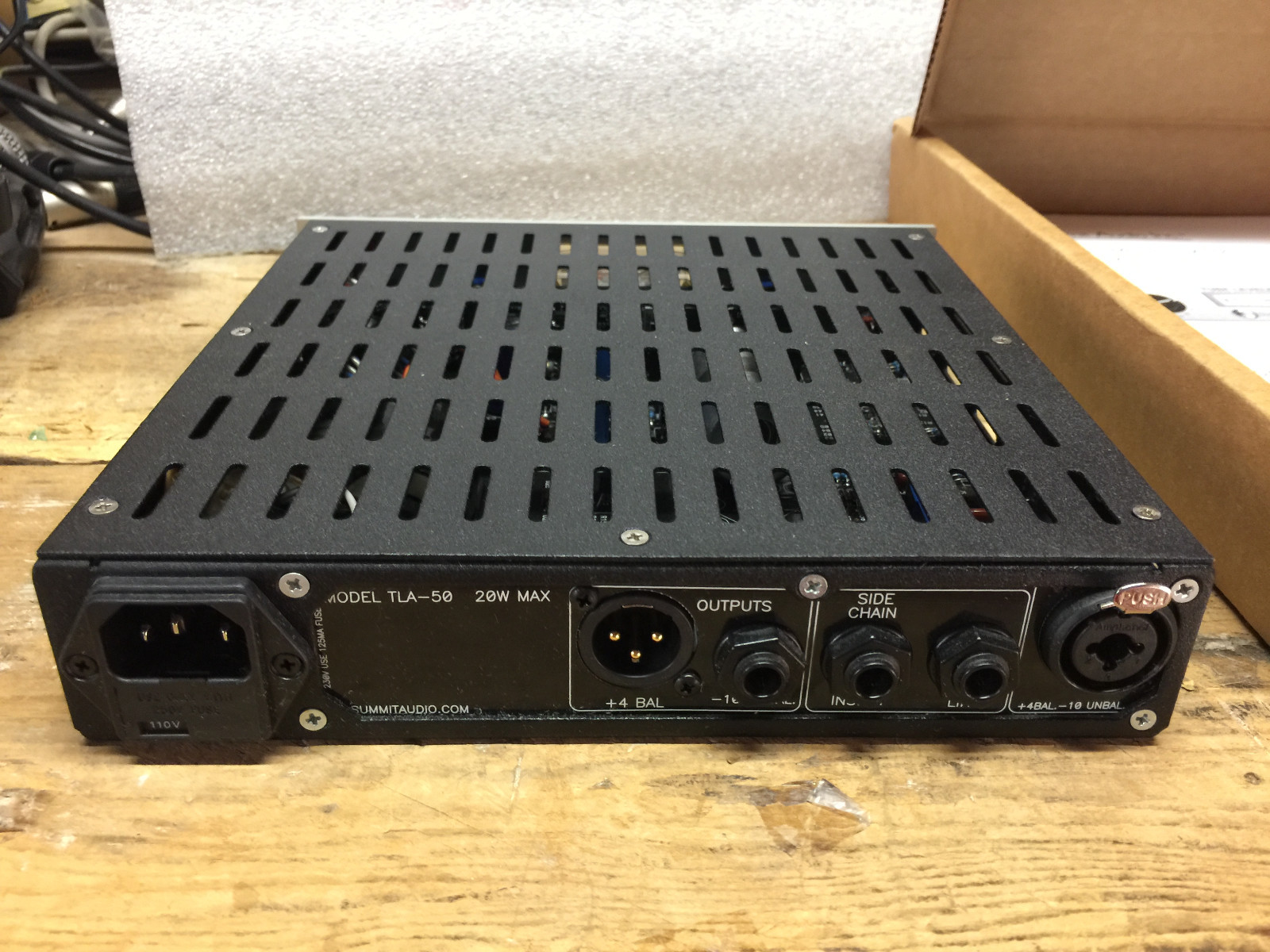 SUMMIT TLA- 50, TLA50 TUBE LEVELING AMPLIFIER- MINT!!