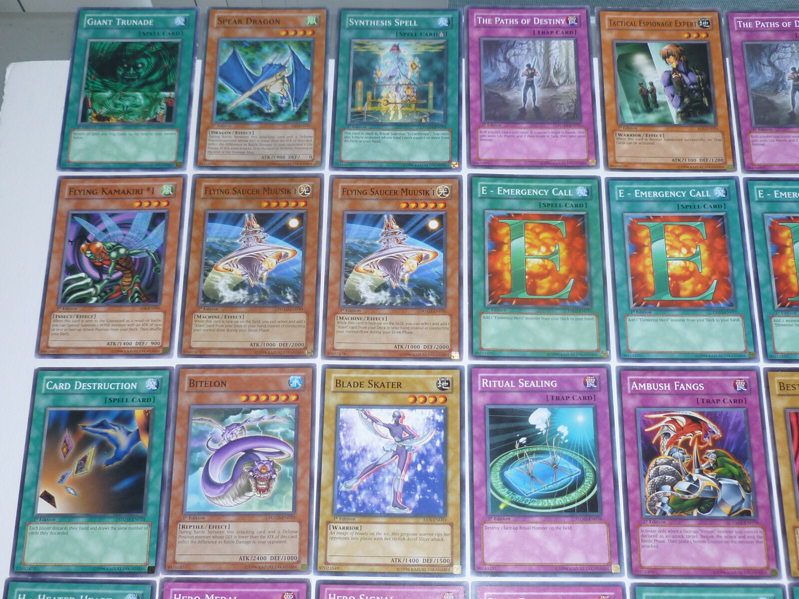 yugioh Card Lot of 66 1st edition Cards And More + McDonalds Ltd Ed Stone Dragon