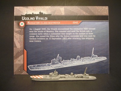 War at Sea 47/60 Ugolino Vivaldi Destroyer (C) IT(#40) SOLD