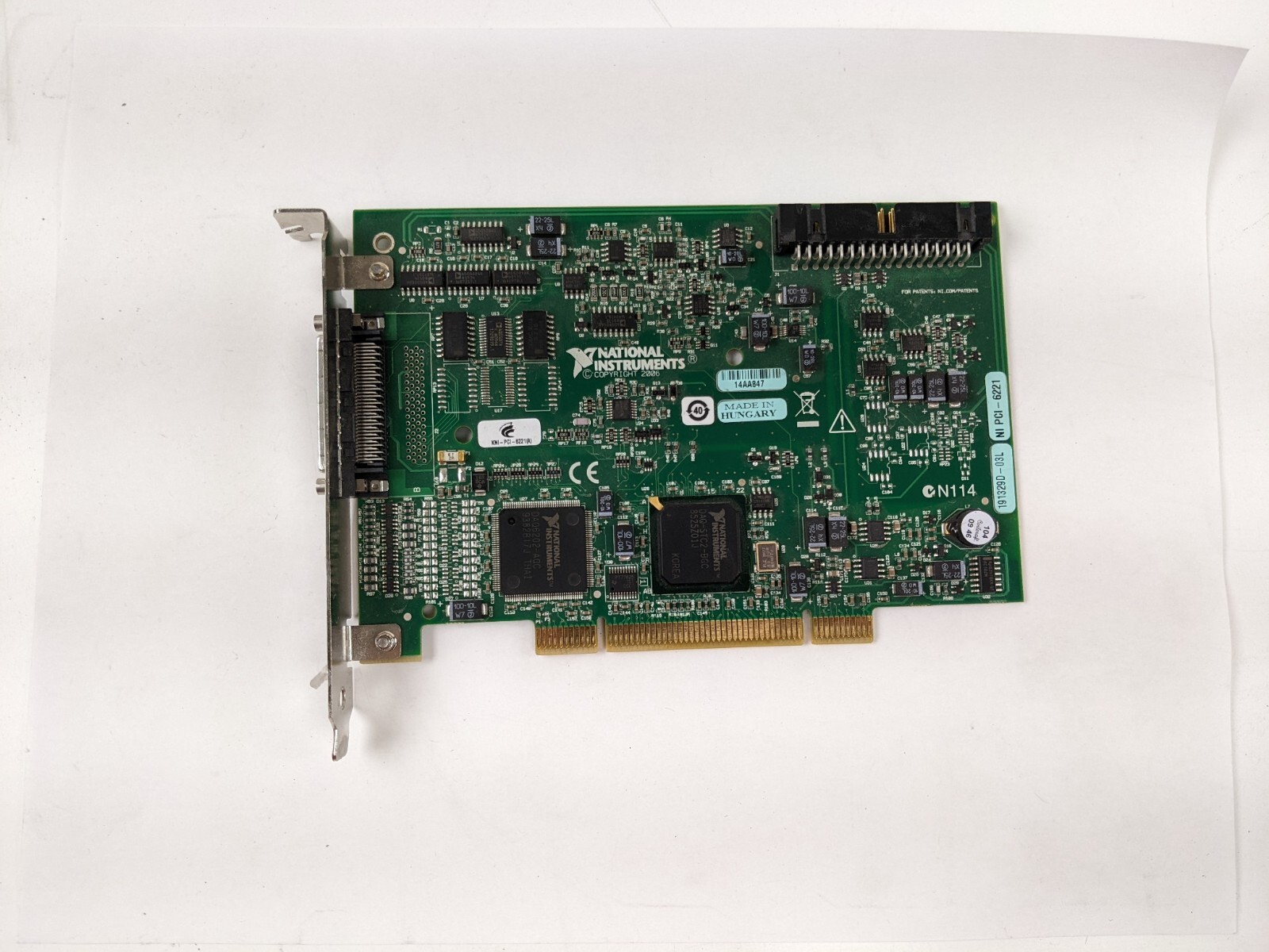 拡張カード NI PCI-6221 National Instruments PCI-6221 NI DAQ Card, Analog Input